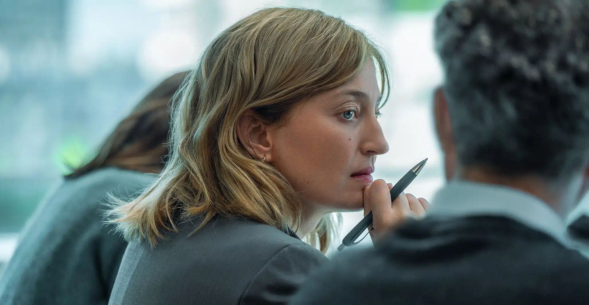 Fotograma de A Good Little Soldier, de Stéphane Brizé, con Alba Rohrwacher